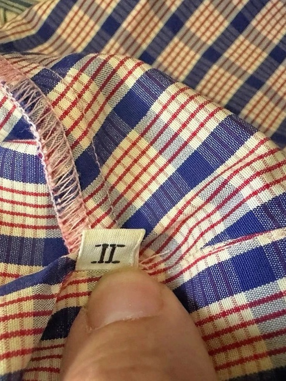 Vintage Vivienne Westwood Plaid Cotton Button Down Size S - Picture 6 of 6